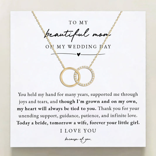 To My Mom On My Wedding Day - Forever Your Little Girl