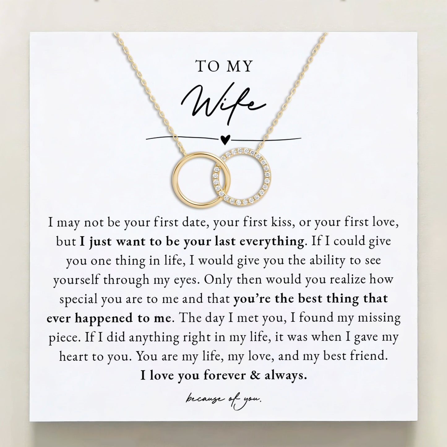 To My Wife - Your Last Everything