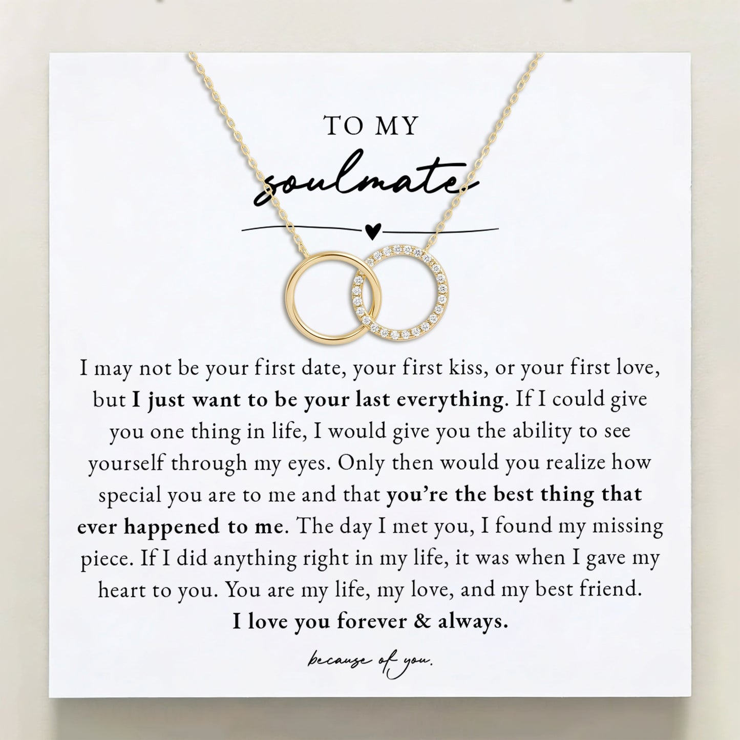 To My Soulmate - Your Last Everything