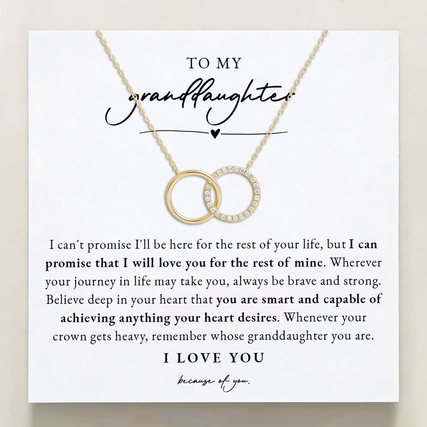 To My Granddaughter - The Rest Of My Life