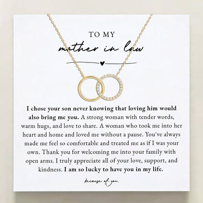 To My Mother In Law | I Chose Your Son