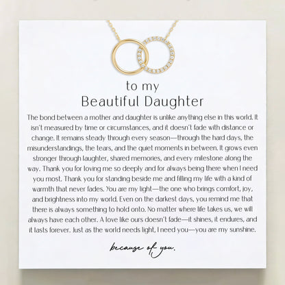 To My Beautiful Daughter — You Are My Light