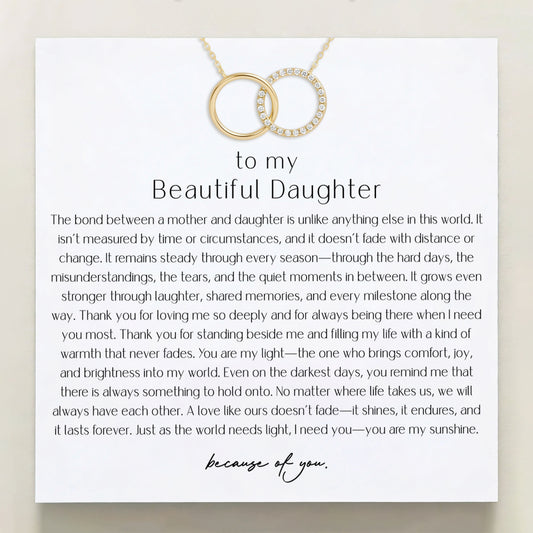 To My Beautiful Daughter — You Are My Light