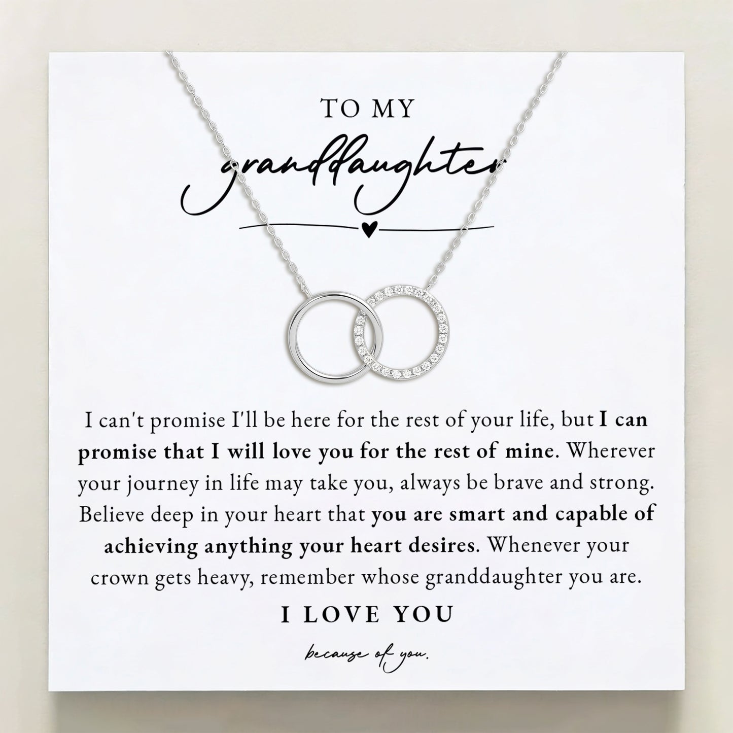 To My Granddaughter - The Rest Of My Life