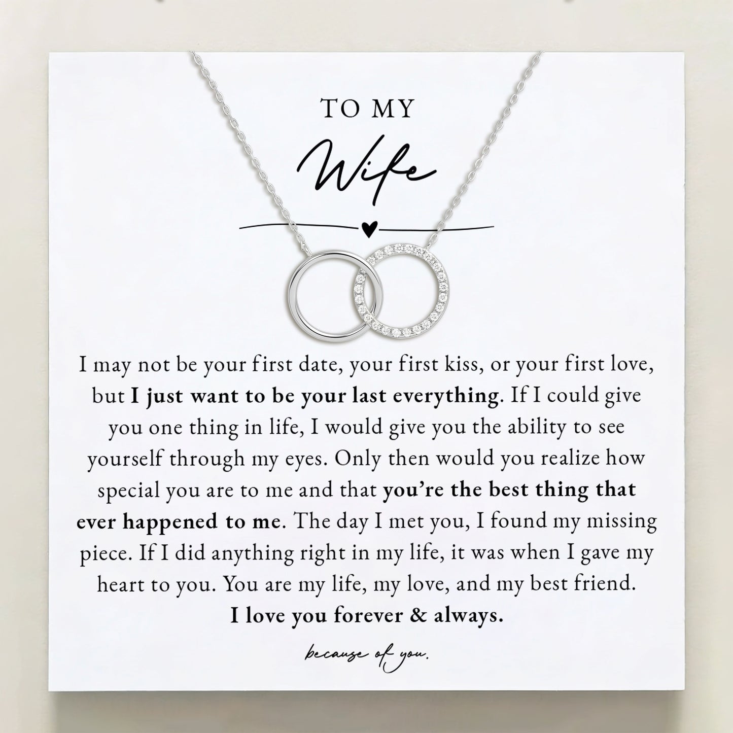 To My Wife - Your Last Everything