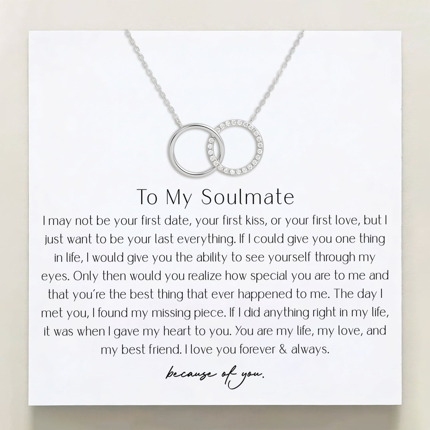 To My Soulmate - Your First