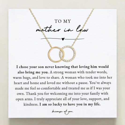 To My Mother In Law | I Chose Your Son