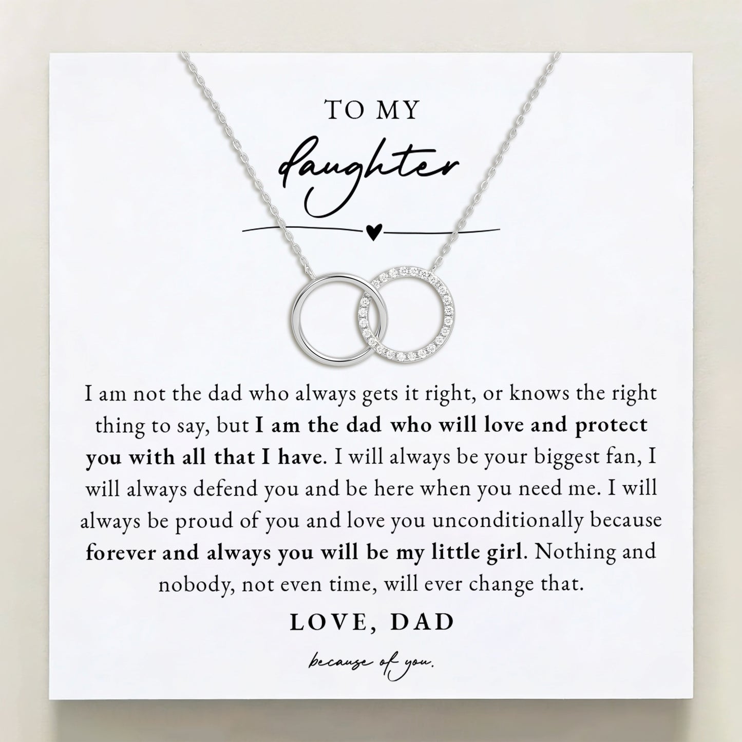 To My Daughter - Always Your Biggest Fan