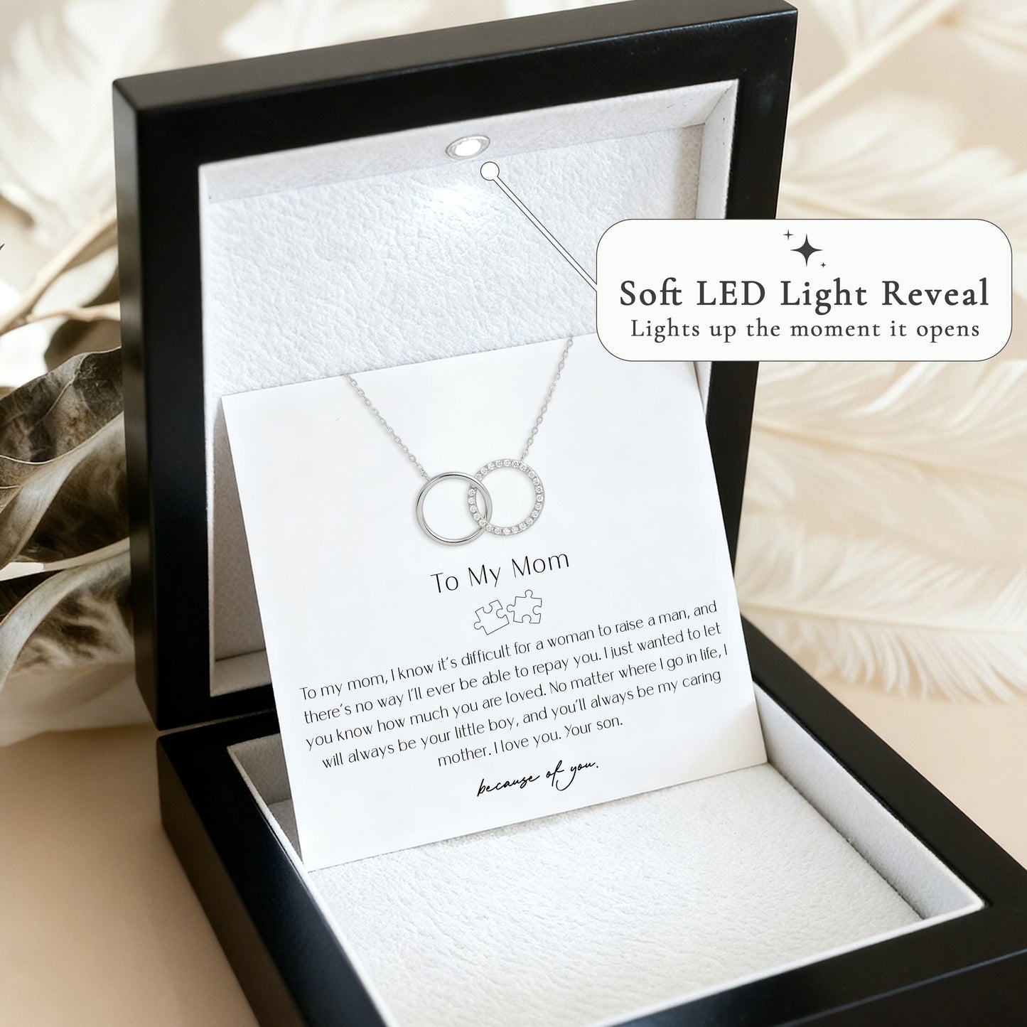 To Mom From Son — Always Your Little Boy