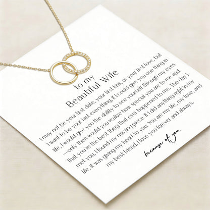 To My Beautiful Wife — Your First
