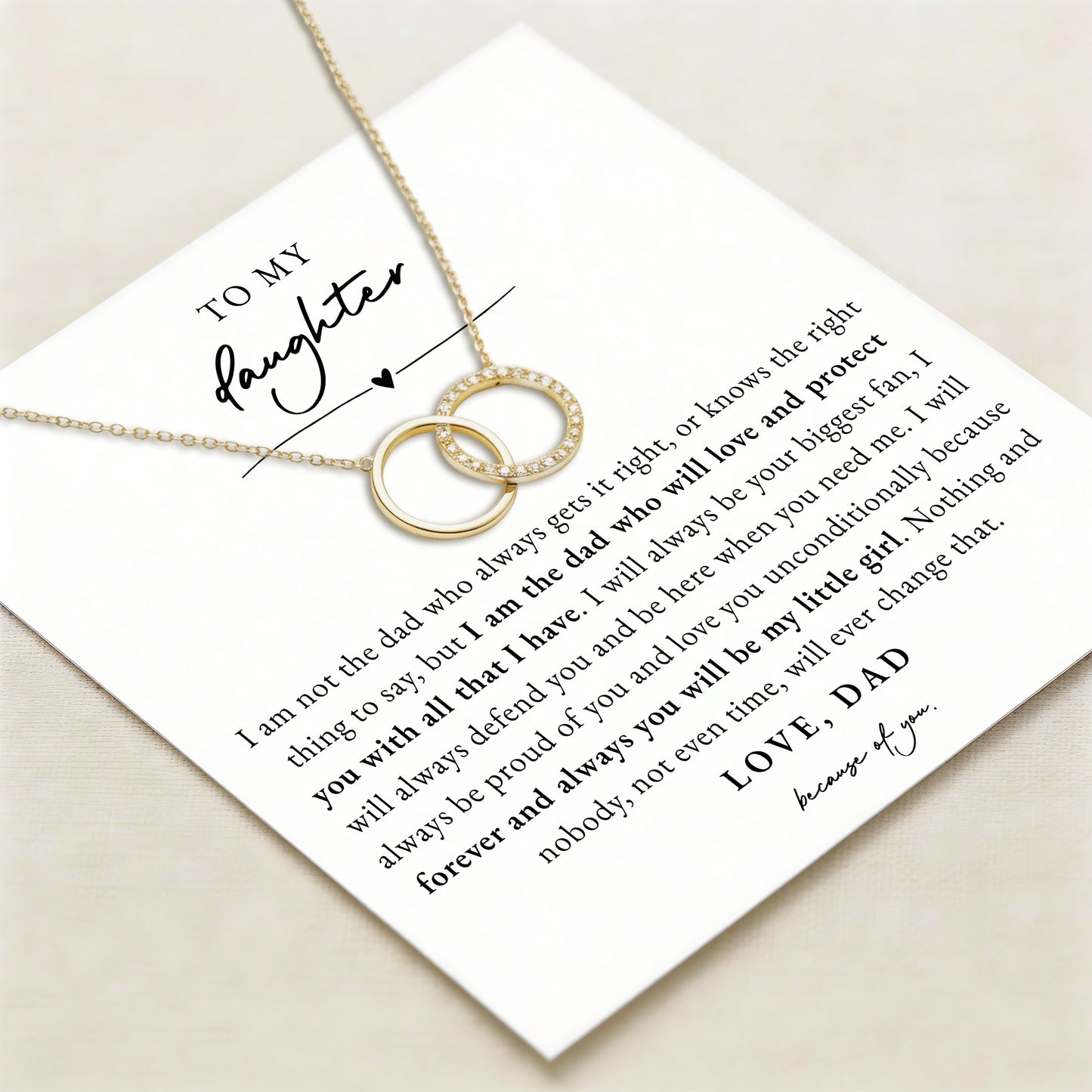 To My Daughter - Always Your Biggest Fan