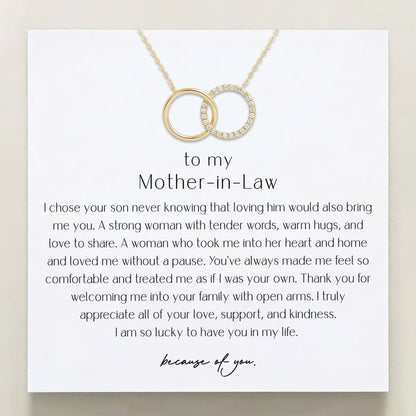 To My Mother-In-Law — I Chose Your Son